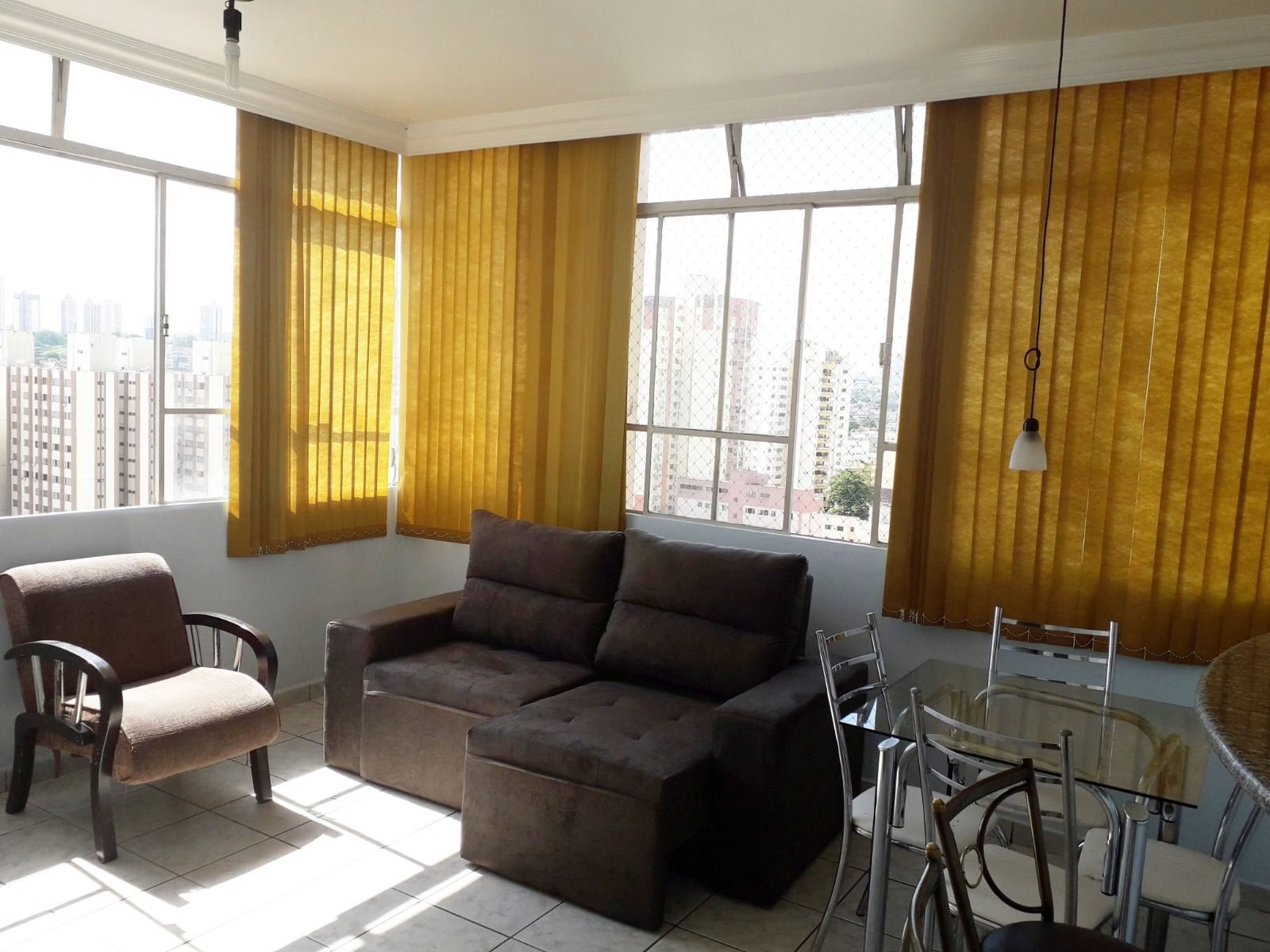 Apartamento Mobiliado de 1 Quarto